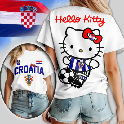 Croatia | Premium WC26 Hello Kitty Women Shirt