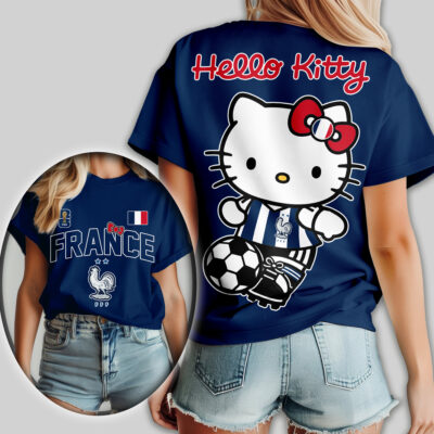 France | Premium WC26 Hello Kitty Women Shirt