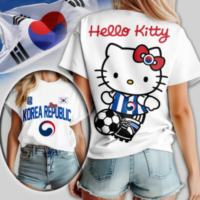 Korea Republic | Premium WC26 Hello Kitty Women Shirt