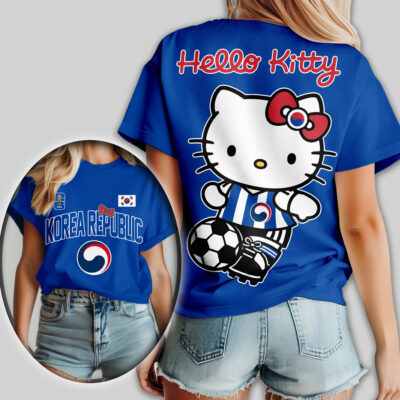Korea Republic | Premium WC26 Hello Kitty Women Shirt