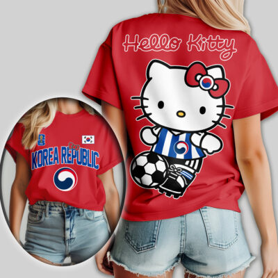 Korea Republic | Premium WC26 Hello Kitty Women Shirt