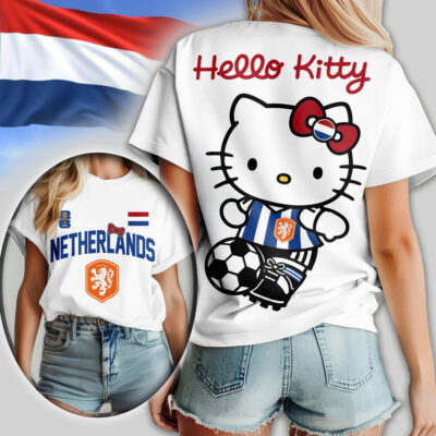 Netherlands | Premium WC26 Hello Kitty Women Shirt