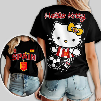 Spain | Premium WC26 Hello Kitty Women Shirt