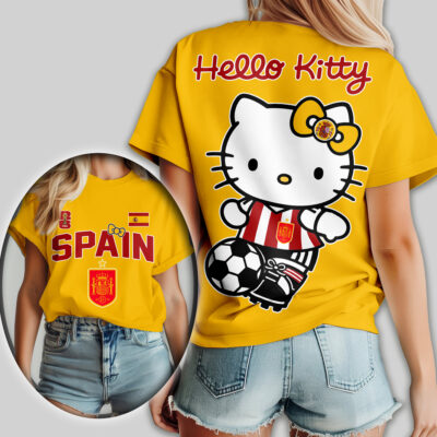Spain | Premium WC26 Hello Kitty Women Shirt