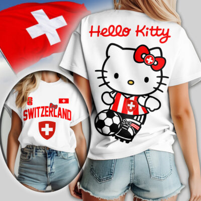 Switzerland | Premium WC26 Hello Kitty Women Shirt