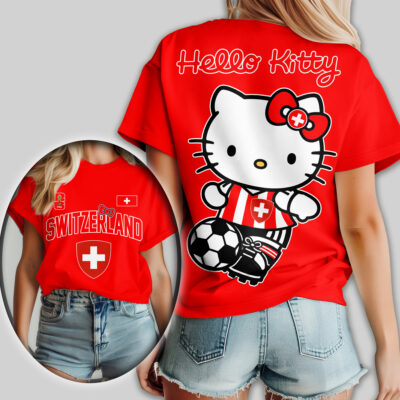 Switzerland | Premium WC26 Hello Kitty Women Shirt