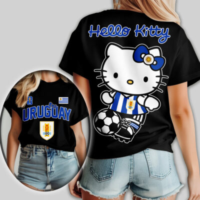 Uruguay | Premium WC26 Hello Kitty Women Shirt