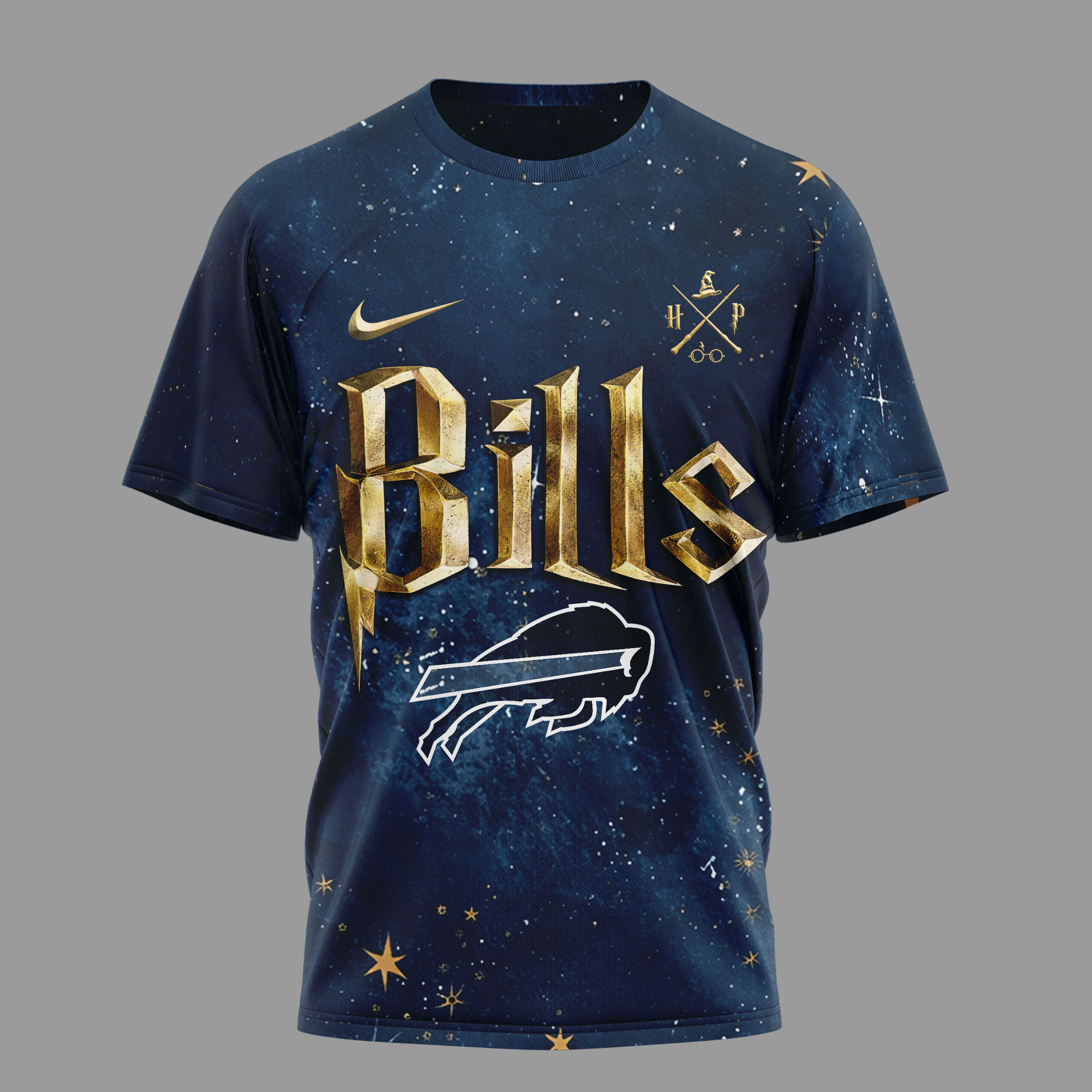 Buffalo Bills | Premium NFL Harry Potter 25 Years Of Magic 3D Shirt - Image 3