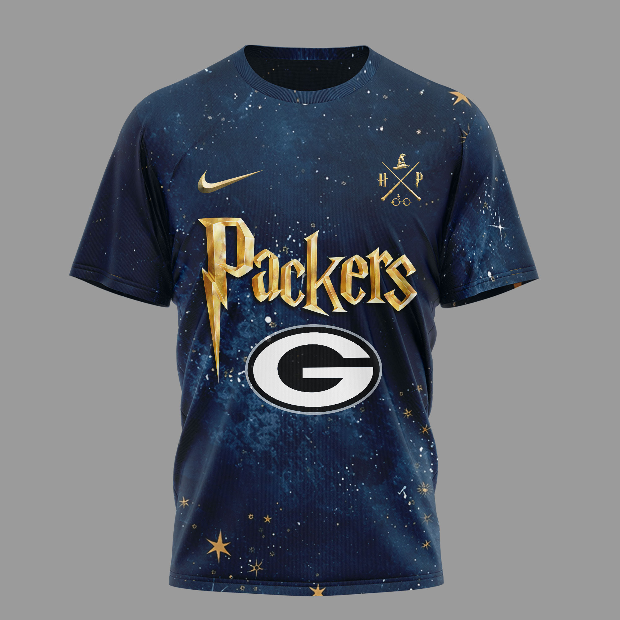 Green Bay Packers | Premium NFL Harry Potter 25 Years Of Magic 3D Shirt - Image 3