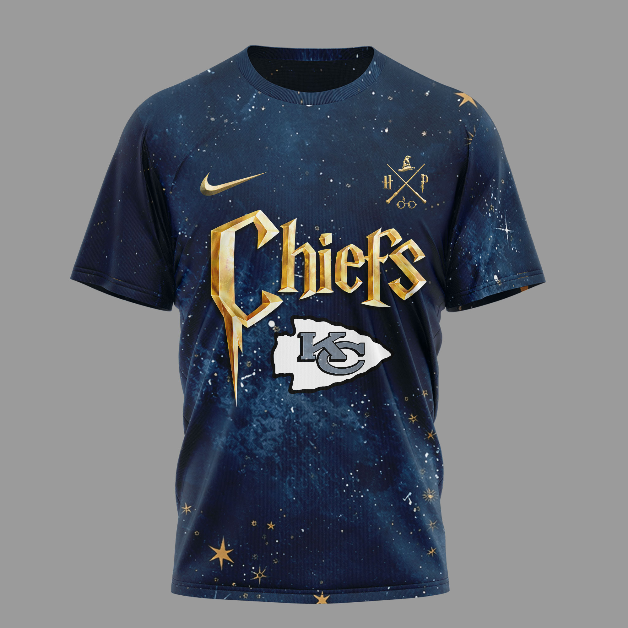 Kansas City Chiefs | Premium NFL Harry Potter 25 Years Of Magic 3D Shirt - Image 3