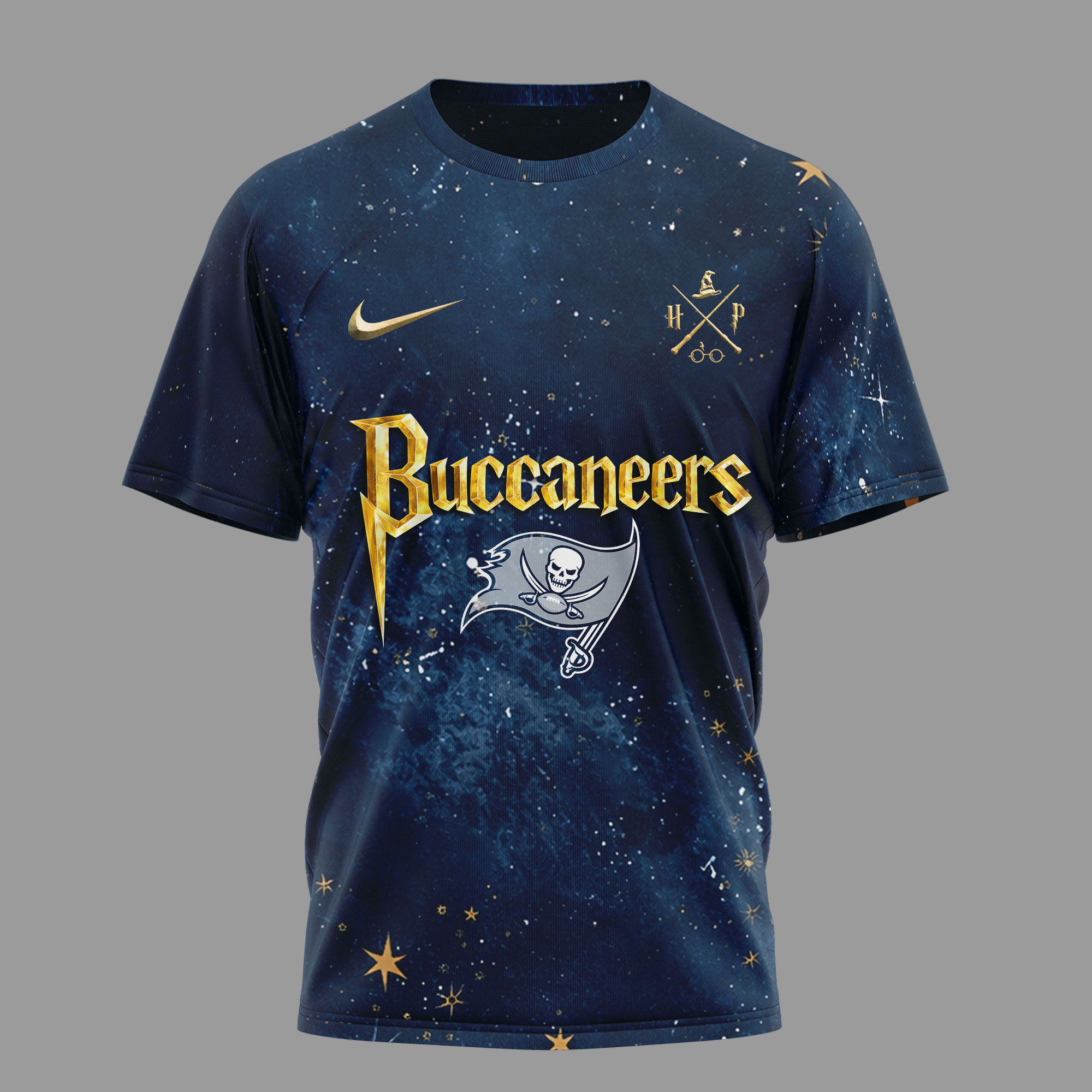 Tampa Bay Buccaneers | Premium NFL Harry Potter 25 Years Of Magic 3D Shirt - Image 3