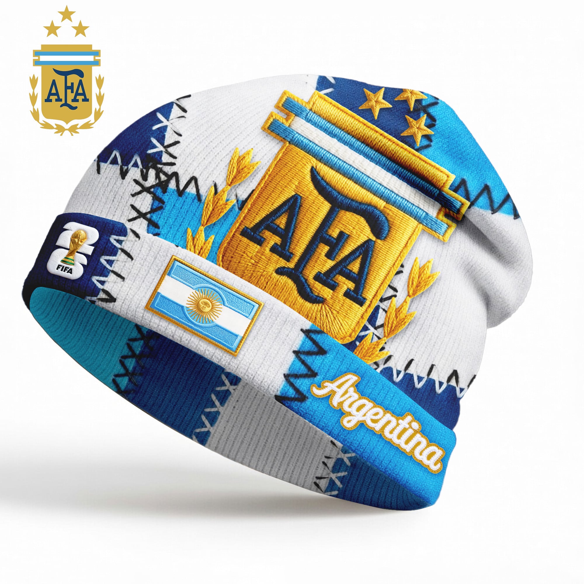 Argentina | Premium WC26 Game Day Beanie Hat