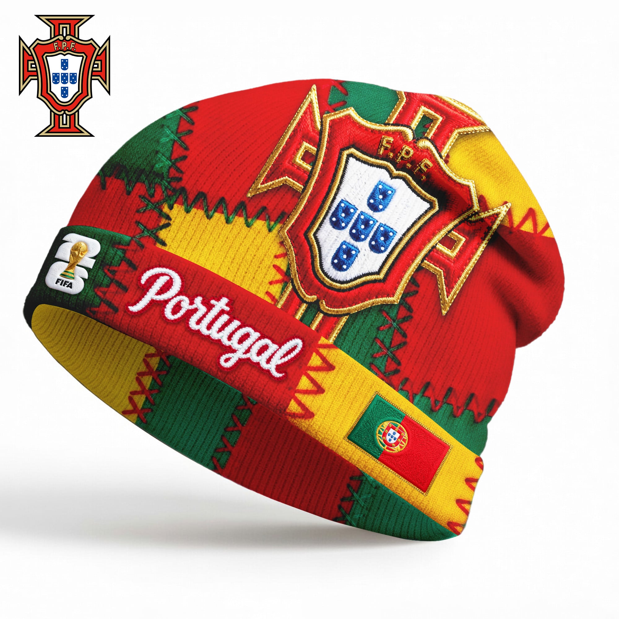 Portugal | Premium WC26 Game Day Beanie Hat