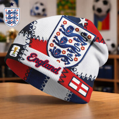 Alternative view of England | Premium WC26 Game Day Beanie Hat