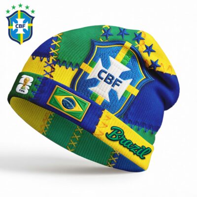Brazil | Premium WC26 Game Day Beanie Hat