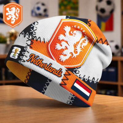 Alternative view of Netherlands | Premium WC26 Game Day Beanie Hat
