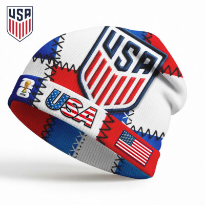 USA | Premium WC26 Game Day Beanie Hat