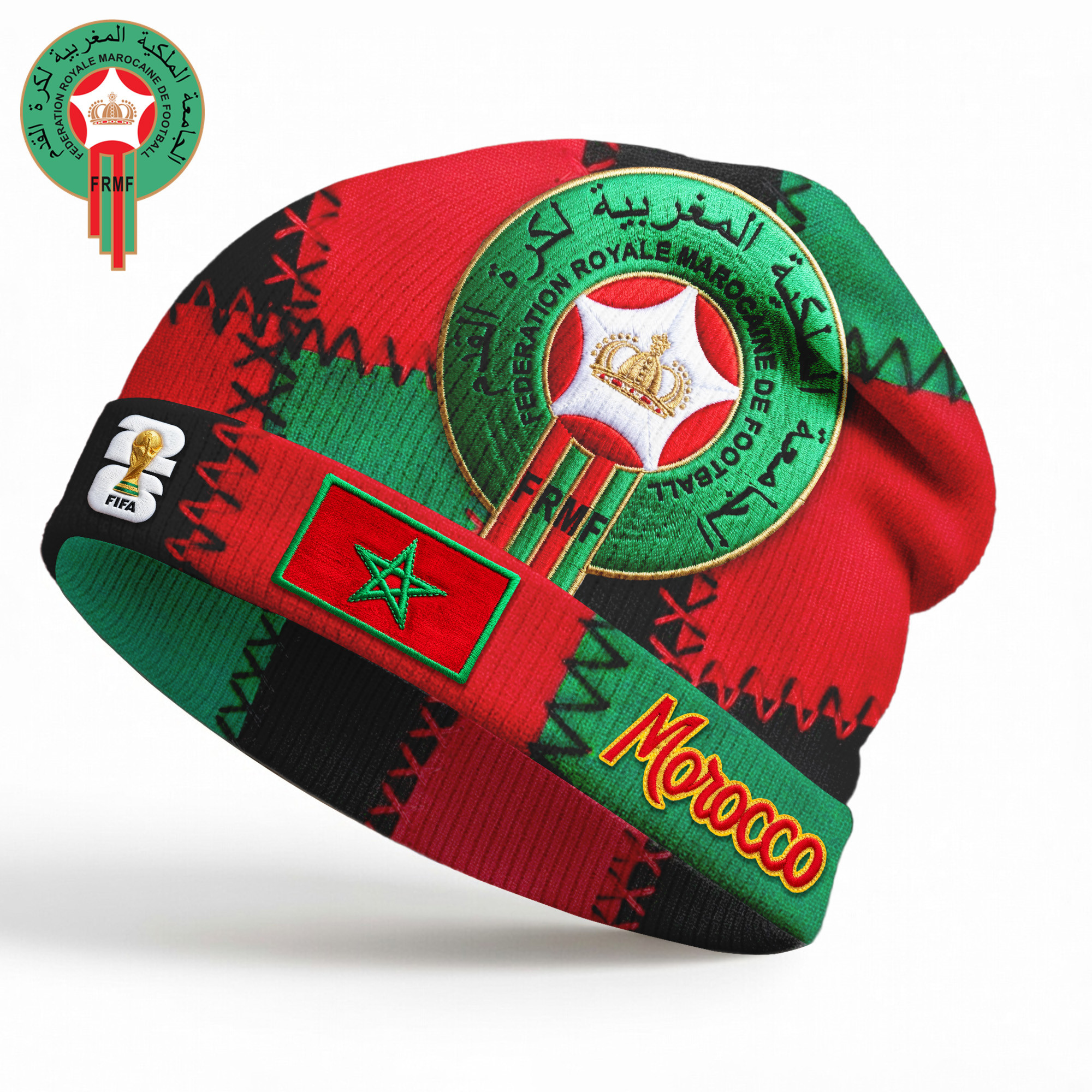 Morocco | Premium WC26 Game Day Beanie Hat