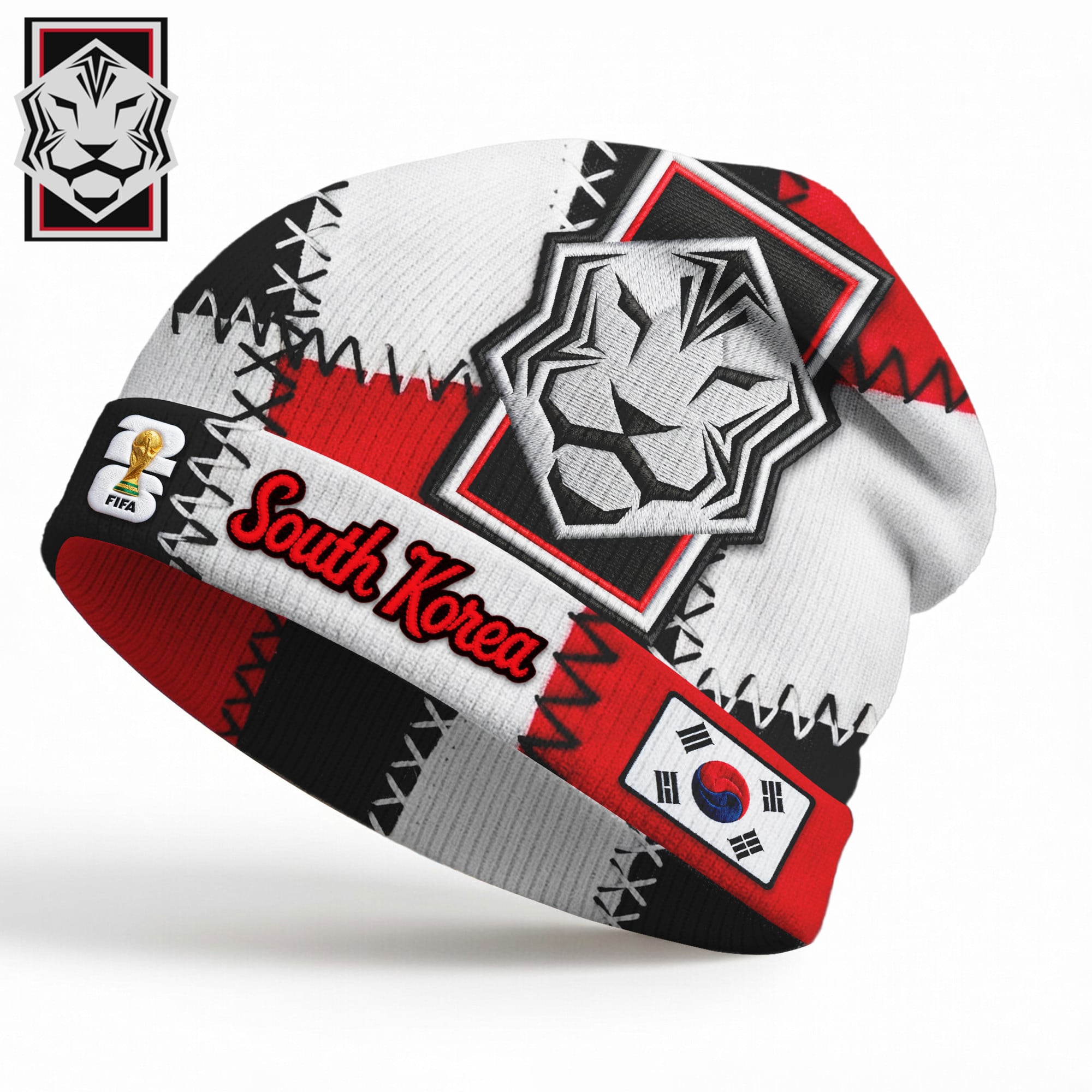 South Korea | Premium WC26 Game Day Beanie Hat