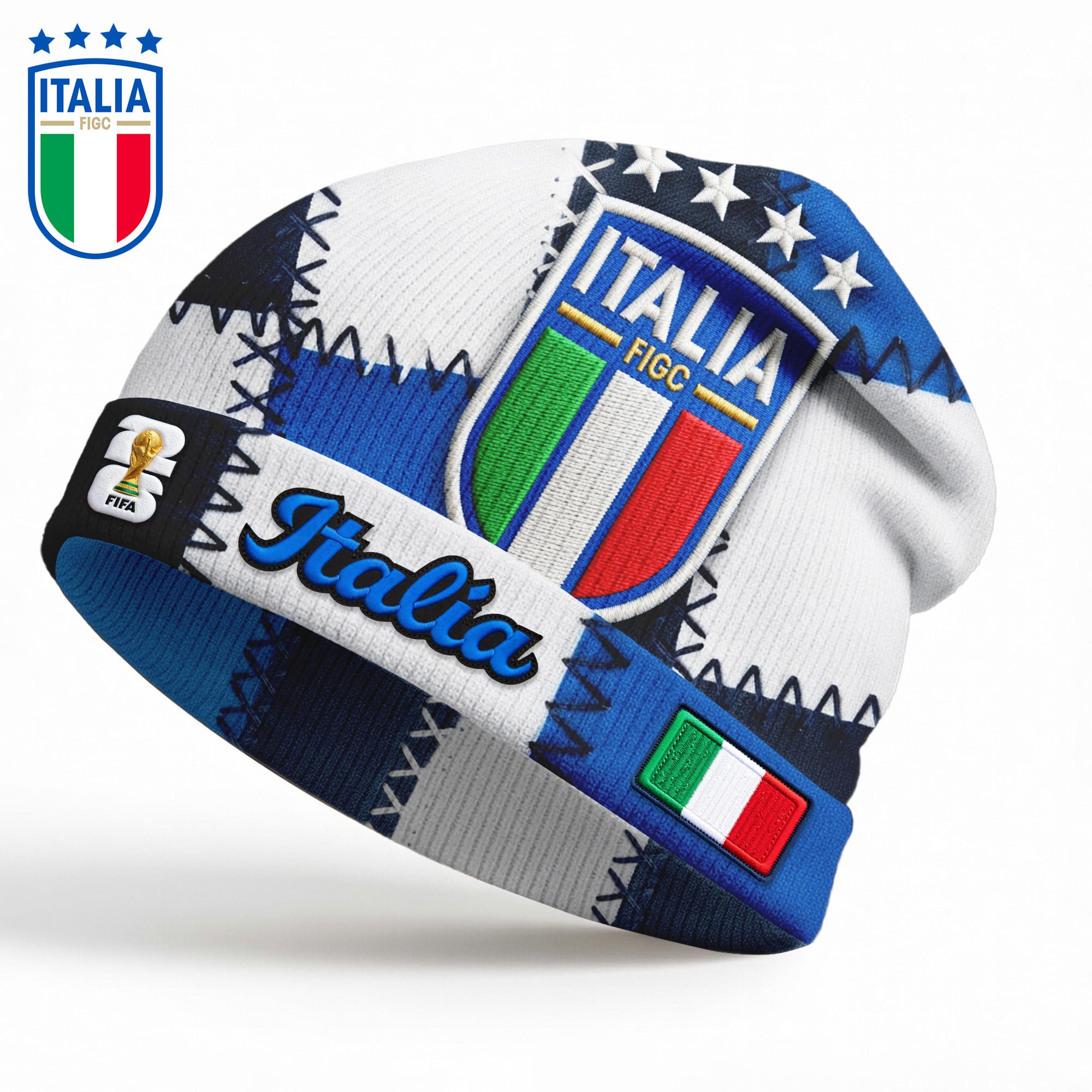 Italy | Premium WC26 Game Day Beanie Hat