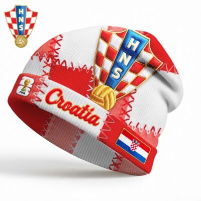 Croatia | Premium WC26 Game Day Beanie Hat