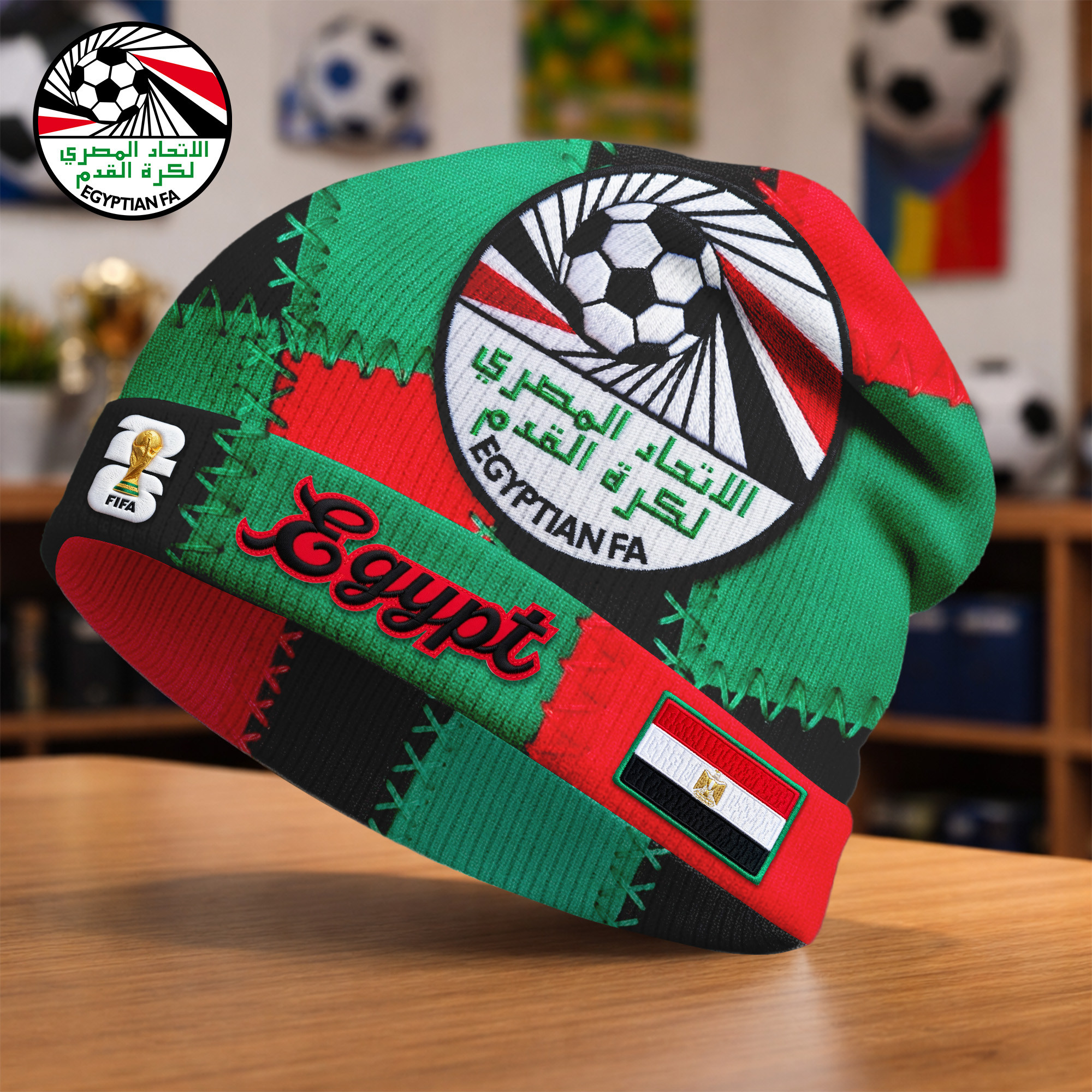 Egypt | Premium WC26 Game Day Beanie Hat - Image 2