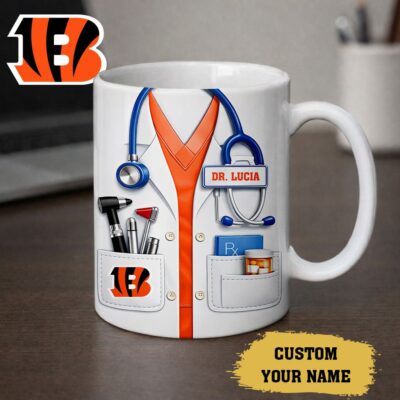 Cincinnati Bengals | Premium NFL Personalized Medical Mug