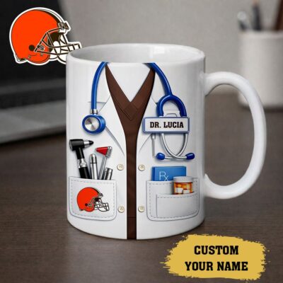 Cleveland Browns | Premium NFL Personalized Medical Mug