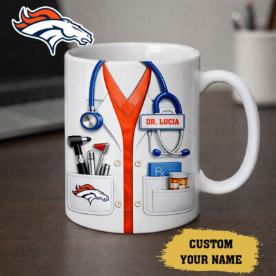 Denver Broncos | Premium NFL Personalized Medical Mug