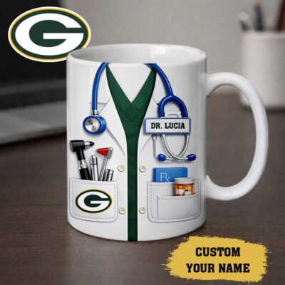 Green Bay Packers | Premium NFL Personalized Medical Mug - 15OZ