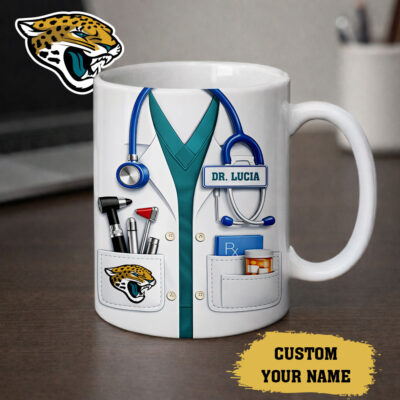 Jacksonville Jaguars | Premium NFL Personalized Medical Mug