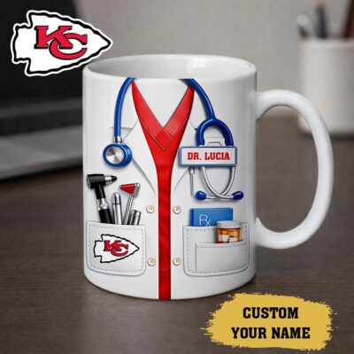 Kansas City Chiefs | Premium NFL Personalized Medical Mug