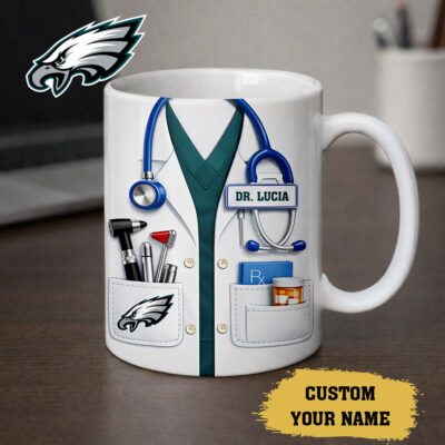 Philadelphia Eagles | Premium NFL Personalized Medical Mug