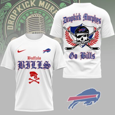 Buffalo Bills | Premium NFL Dropkick Murphys Fan 3D Shirt