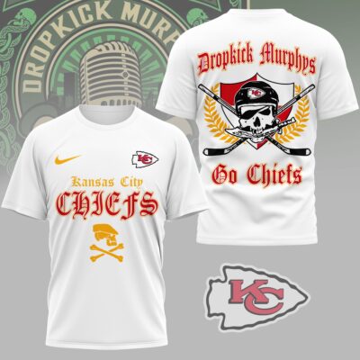 Kansas City Chiefs | Premium NFL Dropkick Murphys Fan 3D Shirt