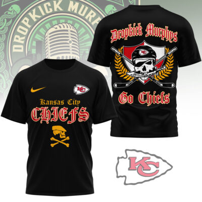 Kansas City Chiefs | Premium NFL Dropkick Murphys Fan 3D Shirt