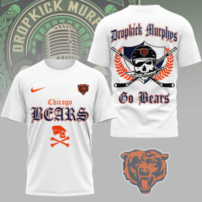 Chicago Bears | Premium NFL Dropkick Murphys Fan 3D Shirt