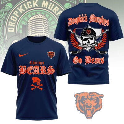 Chicago Bears | Premium NFL Dropkick Murphys Fan 3D Shirt
