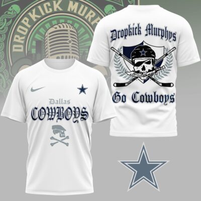 Dallas Cowboys | Premium NFL Dropkick Murphys Fan 3D Shirt