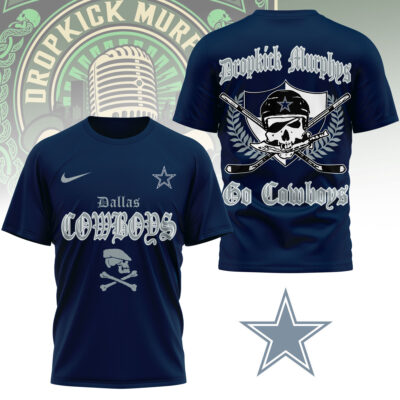Dallas Cowboys | Premium NFL Dropkick Murphys Fan 3D Shirt