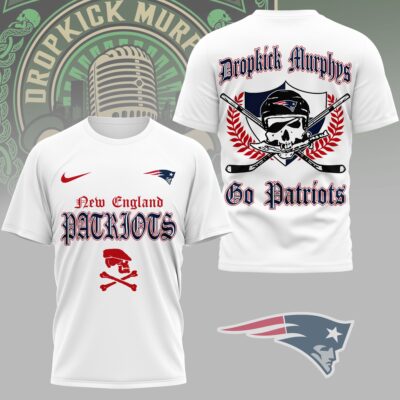 New England Patriots | Premium NFL Dropkick Murphys Fan 3D Shirt