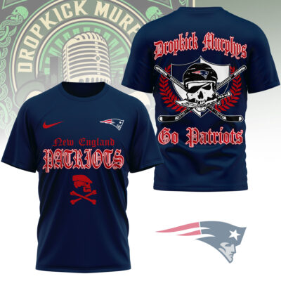 New England Patriots | Premium NFL Dropkick Murphys Fan 3D Shirt