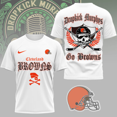 Cleveland Browns | Premium NFL Dropkick Murphys Fan 3D Shirt