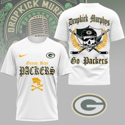 Green Bay Packers | Premium NFL Dropkick Murphys Fan 3D Shirt