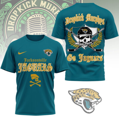 Jacksonville Jaguars | Premium NFL Dropkick Murphys Fan 3D Shirt