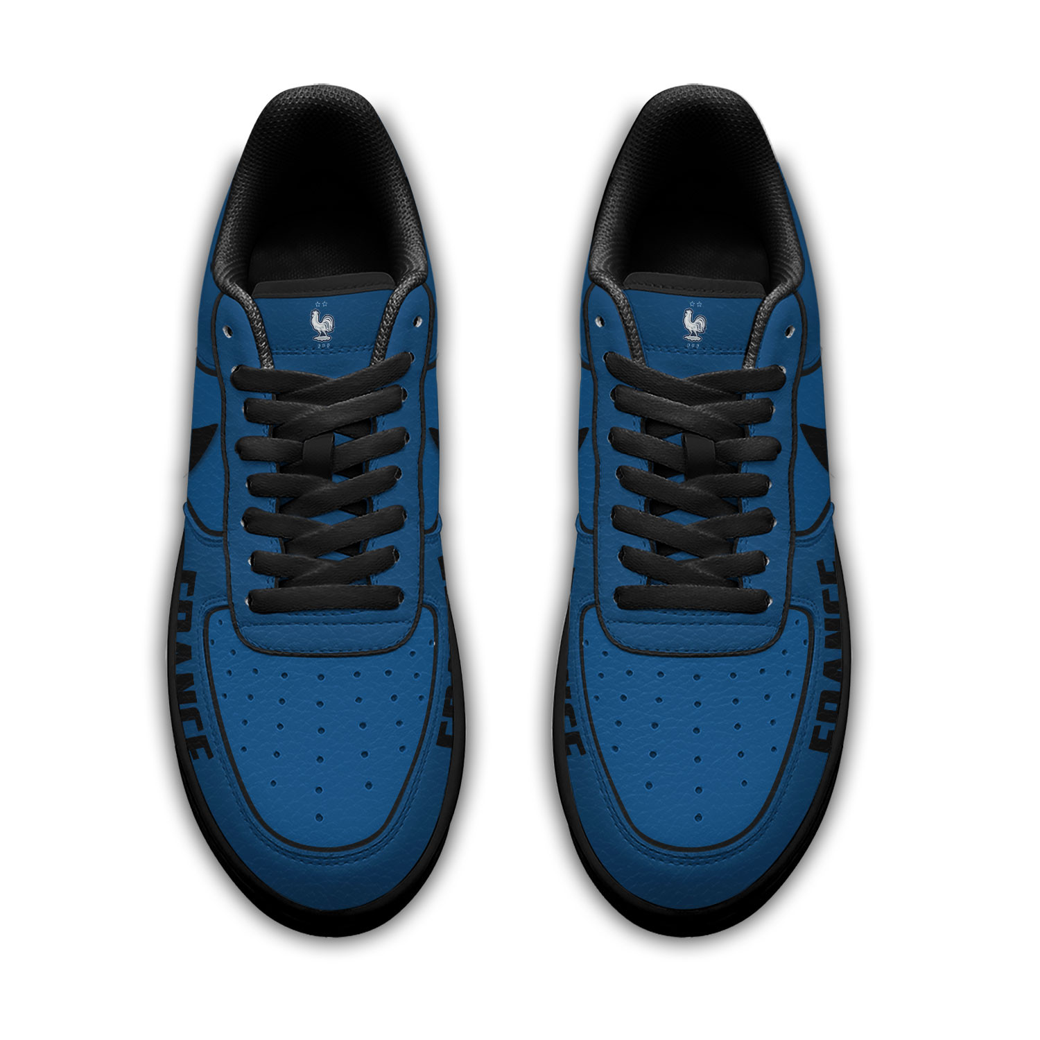 France | Premium WC26 Soccer Fan AF1 Shoes - Image 3