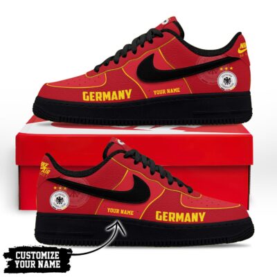 Germany | Premium WC26 Soccer Fan AF1 Shoes