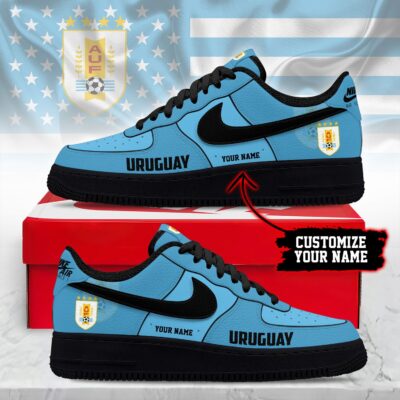 Alternative view of Croatia | Premium WC26 Soccer Fan AF1 Shoes