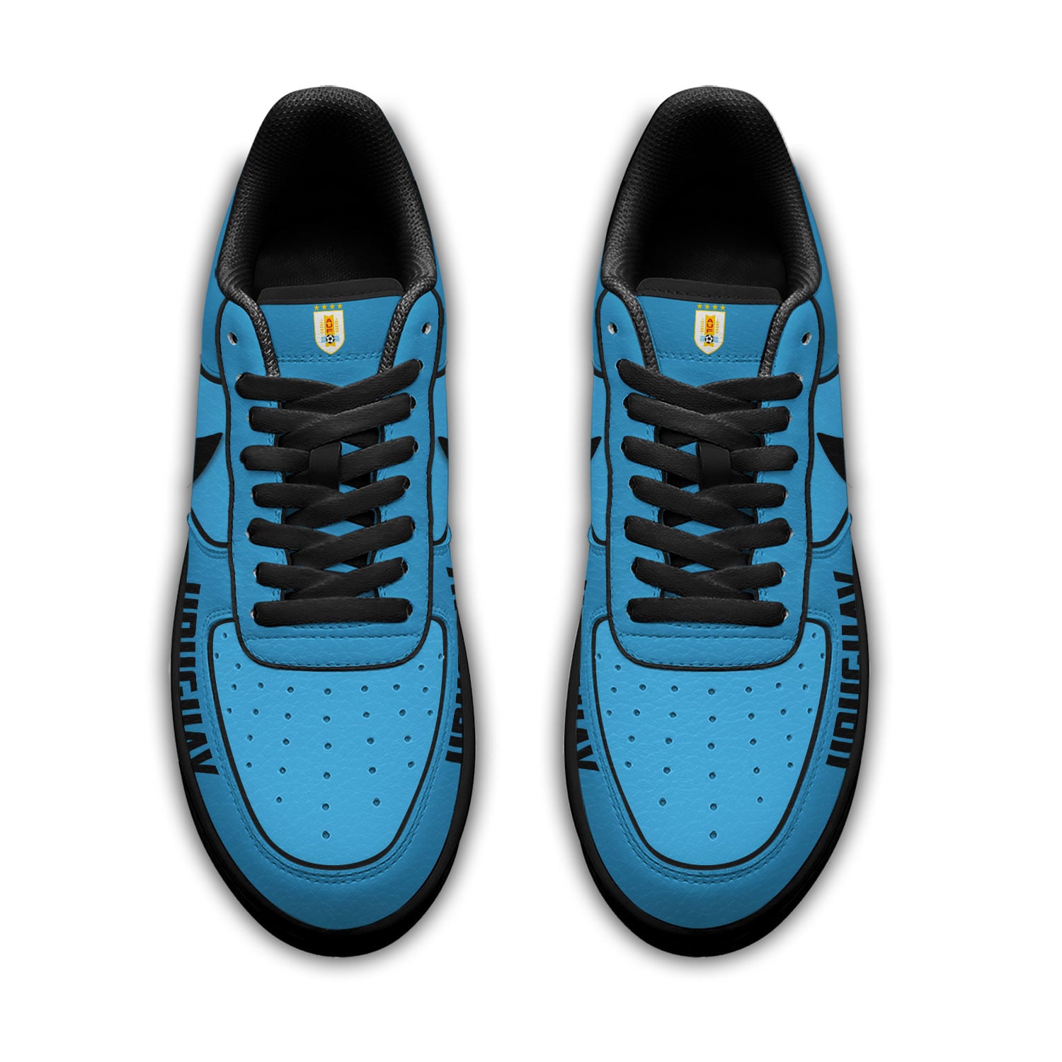 Uruguay | Premium WC26 Soccer Fan AF1 Shoes - Image 3