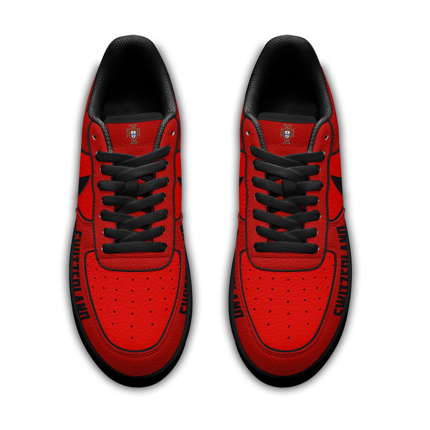 Switzerland | Premium WC26 Soccer Fan AF1 Shoes - Image 3